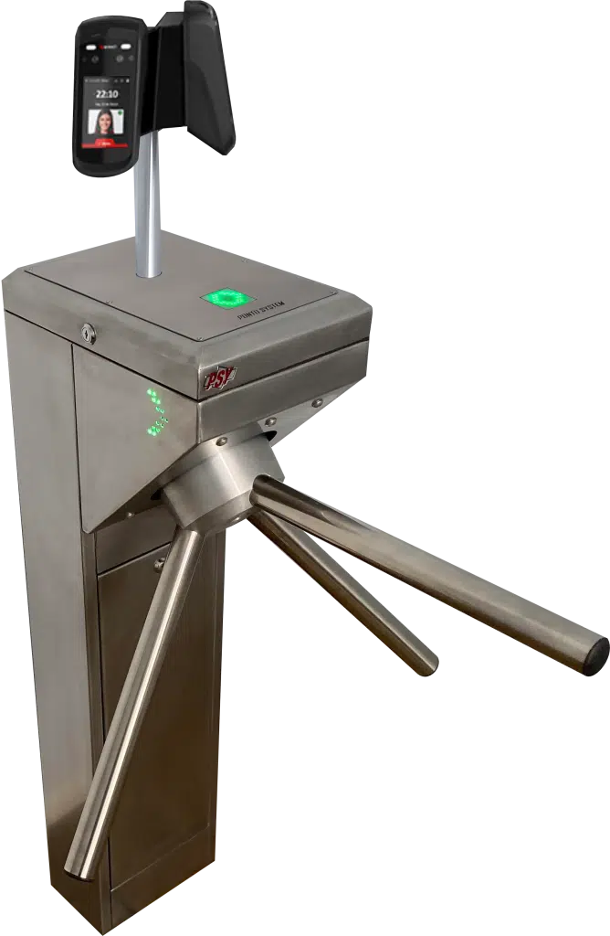 catraca de acesso inox facial V8 Ponto System