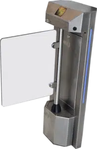 Catraca de acesso pivotante inox V9