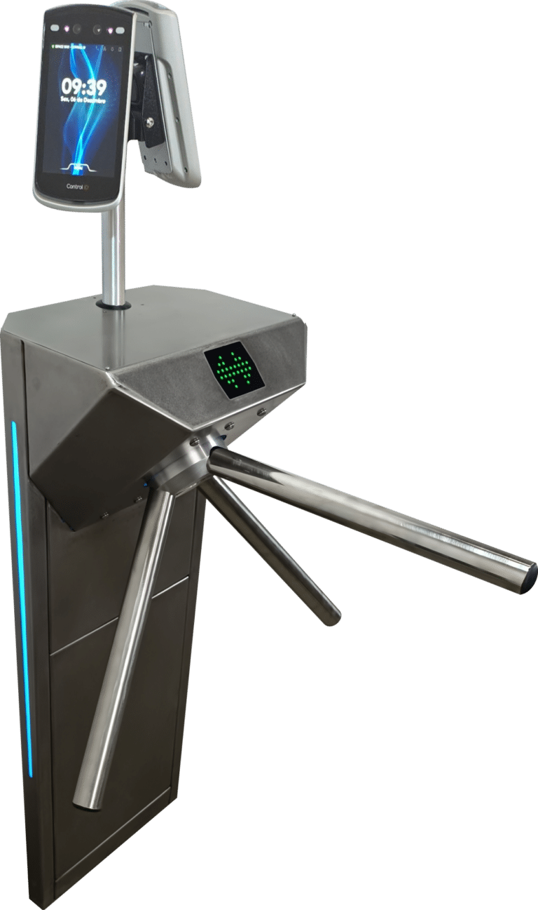 Catraca facial INOX V9 ID Face Max Duplo