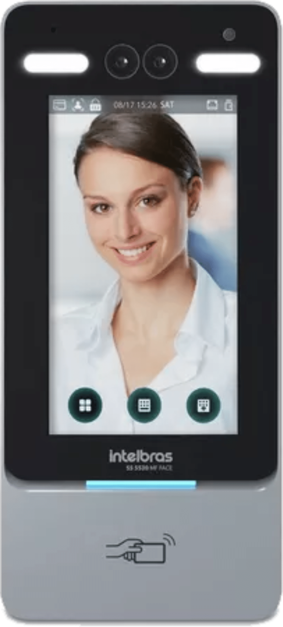 Controlador Acesso Reconhec Facial Ss 5530 Mf Face Intelbras
