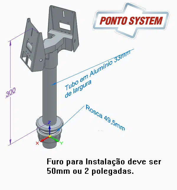 Catracas de acesso 31 Medidas Facial Duplo