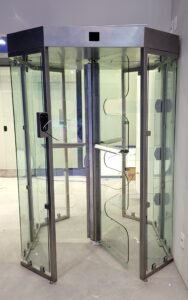 Toniquete Vidro incolor Inox