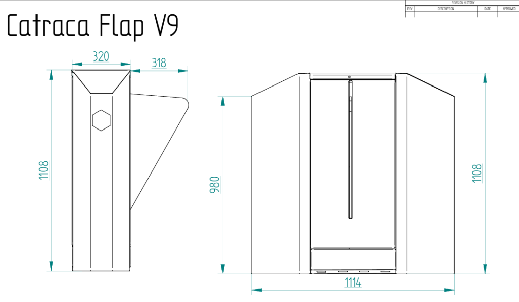 Medidas Flap V9 N