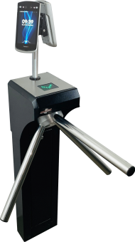 Catraca de Acesso Facial Duplo V7 id face max recortada