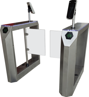 Catraca pivotante Flow balcão V9 inox Catraca pivotante Flow balcão V9 inox